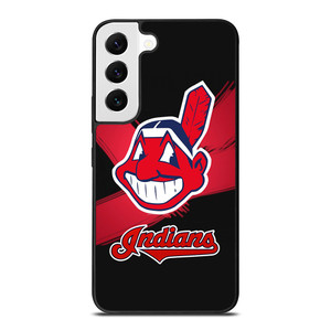 CLEVELAND INDIANS ART MLB Samsung Galaxy S22 Case Cover CLEVELAND INDIANS ART MLB Samsung Galaxy S22 Case Cover