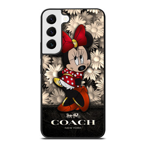 COACH FLOWER MINNIE MOUSE Samsung Galaxy S22 Case Cover COACH FLOWER MINNIE MOUSE Samsung Galaxy S22 Case Cover