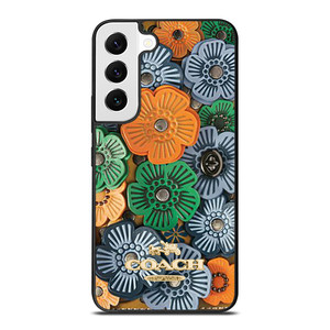 COACH NEW YORK TEA ROSE Samsung Galaxy S22 Case Cover COACH NEW YORK TEA ROSE Samsung Galaxy S22 Case Cover