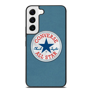 CONVERSE SNEAKERS LOGO BLUE Samsung Galaxy S22 Case Cover CONVERSE SNEAKERS LOGO BLUE Samsung Galaxy S22 Case Cover
