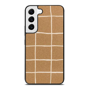 COQUETTE BROWN PATTERN Samsung Galaxy S22 Case Cover COQUETTE BROWN PATTERN Samsung Galaxy S22 Case Cover