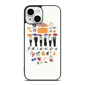 FRIENDS TV SHOW CLIP ART iPhone 13 Mini Case Cover