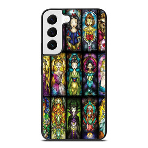 DISNEY PRINCESS STAINED GLASS Samsung Galaxy S22 Case Cover DISNEY PRINCESS STAINED GLASS Samsung Galaxy S22 Case Cover