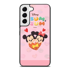 DISNEY TSUM TSUM MINNIE AND MICKEY MOUSE Samsung Galaxy S22 Case Cover DISNEY TSUM TSUM MINNIE AND MICKEY MOUSE Samsung Galaxy S22 Case Cover