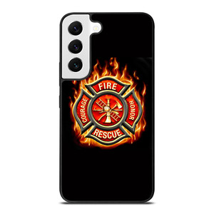 FIREFIGHTER FIREMAN LOGO Samsung Galaxy S22 Case Cover