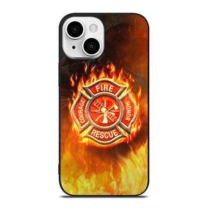 FIREFIGHTER FIREMAN FIRE LOGO iPhone 13 Mini Case Cover