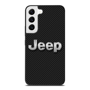 JEEP LOGO CARBON Samsung Galaxy S22 Case Cover JEEP LOGO CARBON Samsung Galaxy S22 Case Cover