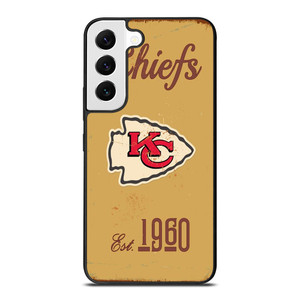 KANSAS CITY CHIEFS RUSTY LOGO Samsung Galaxy S22 Case Cover