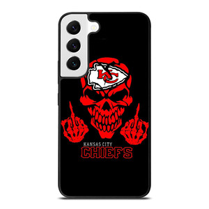 KANSAS CITY CHIEFS SKUL LOGO Samsung Galaxy S22 Case Cover