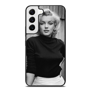 MARILYN MONROE BLACK WHITE Samsung Galaxy S22 Case Cover