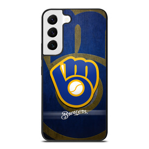 MILWAUKEE BREWERS MLB Samsung Galaxy S22 Case Cover MILWAUKEE BREWERS MLB Samsung Galaxy S22 Case Cover