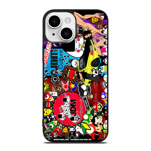 EAT SLEEP JDM COLLAGE iPhone 13 Mini Case Cover EAT SLEEP JDM COLLAGE iPhone 13 Mini Case Cover