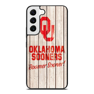 OKLAHOMA SOONERS WOODEN LOGO Samsung Galaxy S22 Case Cover