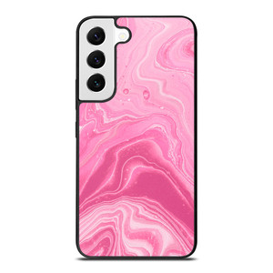 PINK LIQUID TEXTURES Samsung Galaxy S22 Case Cover