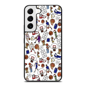 PLAYFUL BASKETBALL DOODLE ART Samsung Galaxy S22 Case Cover