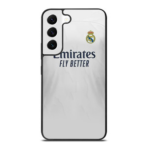 REAL MADRID 2020 HOME JERSEY Samsung Galaxy S22 Case Cover REAL MADRID 2020 HOME JERSEY Samsung Galaxy S22 Case Cover