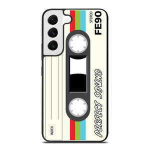 RETRO STEREO CASETTE TAPE Samsung Galaxy S22 Case Cover RETRO STEREO CASETTE TAPE Samsung Galaxy S22 Case Cover