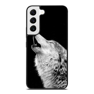 ROAR WHITE WOLF Samsung Galaxy S22 Case Cover