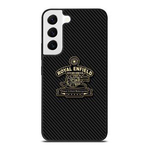 ROYAL ENFIELD VINTAGE LOGO CARBON Samsung Galaxy S22 Case Cover