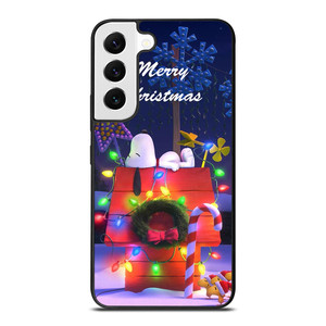 SNOOPY MERRY CHRISTMAS Samsung Galaxy S22 Case Cover SNOOPY MERRY CHRISTMAS Samsung Galaxy S22 Case Cover