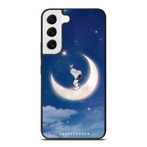 SNOOPY PEANUTS IN MOON Samsung Galaxy S22 Case Cover SNOOPY PEANUTS IN MOON Samsung Galaxy S22 Case Cover