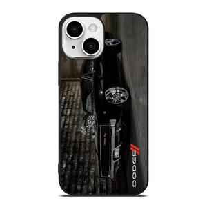 DODGE CHARGER BLACK CAR iPhone 13 Mini Case Cover DODGE CHARGER BLACK CAR iPhone 13 Mini Case Cover