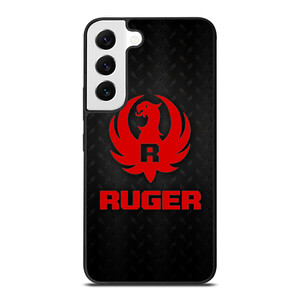 STURM RUGER FIREARM RED METAL Samsung Galaxy S22 Case Cover STURM RUGER FIREARM RED METAL Samsung Galaxy S22 Case Cover