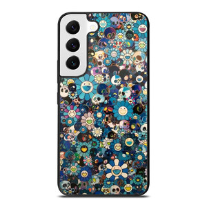 TAKASHI MURAKAMI FLOWERS SKULL Samsung Galaxy S22 Case Cover TAKASHI MURAKAMI FLOWERS SKULL Samsung Galaxy S22 Case Cover