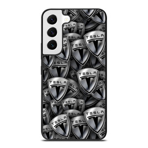 TESLA METAL LOGO COLLAGE Samsung Galaxy S22 Case Cover