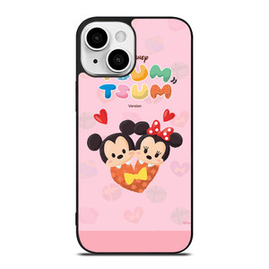 DISNEY TSUM TSUM MINNIE AND MICKEY MOUSE iPhone 13 Mini Case Cover DISNEY TSUM TSUM MINNIE AND MICKEY MOUSE iPhone 13 Mini Case Cover