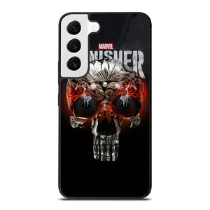 THE PUNISHER SKULL MARVEL Samsung Galaxy S22 Case Cover THE PUNISHER SKULL MARVEL Samsung Galaxy S22 Case Cover