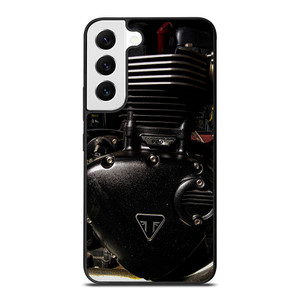 TRIUMPH MOTORCYCLE ENGINE Samsung Galaxy S22 Case Cover