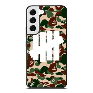 UNDEFEATED BAPE CAMO Samsung Galaxy S22 Case Cover UNDEFEATED BAPE CAMO Samsung Galaxy S22 Case Cover