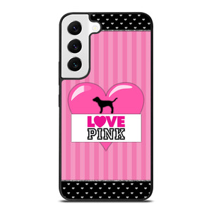 VICTORIA'S SECRET PINK LOVE Samsung Galaxy S22 Case Cover