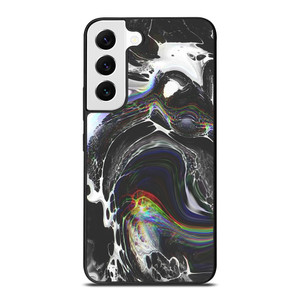 WHITE STONE LIQUID Samsung Galaxy S22 Case Cover WHITE STONE LIQUID Samsung Galaxy S22 Case Cover