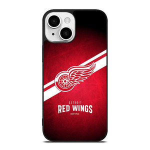DETROIT RED WINGS NHL TEAM LOGO iPhone 13 Mini Case Cover DETROIT RED WINGS NHL TEAM LOGO iPhone 13 Mini Case Cover