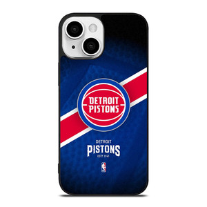 DETROIT PISTONS NBA TEAM iPhone 13 Mini Case Cover