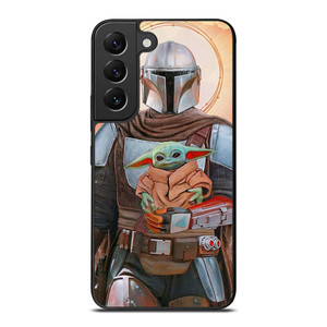 BABY YODA AND THE MANDALORIAN STAR WARS Samsung Galaxy S22 Plus Case Cover