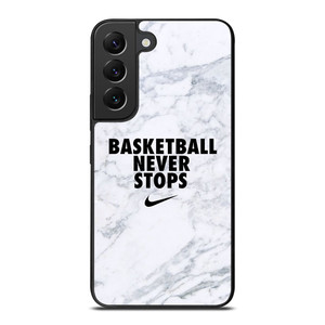 BASKETBALL NEVER STOPS MARBLE Samsung Galaxy S22 Plus Case Cover BASKETBALL NEVER STOPS MARBLE Samsung Galaxy S22 Plus Case Cover