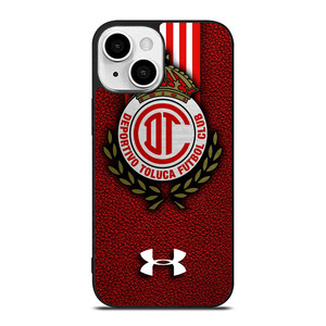 DEPORTIVO TOLUCA FC LEATHER LOGO iPhone 13 Mini Case Cover