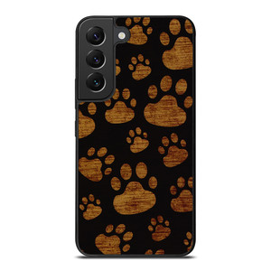CAT FOOTPRINTS PATTERN Samsung Galaxy S22 Plus Case Cover