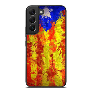 CATALONIA FLAG BRUSHES Samsung Galaxy S22 Plus Case Cover