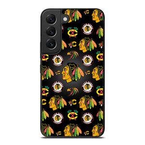 CHICAGO BLACKHAWKS COLLAGE LOGO Samsung Galaxy S22 Plus Case Cover CHICAGO BLACKHAWKS COLLAGE LOGO Samsung Galaxy S22 Plus Case Cover