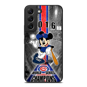 CHICAGO CUBS MICKEY MOUSE Samsung Galaxy S22 Plus Case Cover