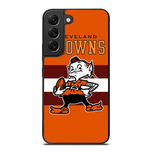 CLEVELAND BROWNS NFL Samsung Galaxy S22 Plus Case Cover CLEVELAND BROWNS NFL Samsung Galaxy S22 Plus Case Cover