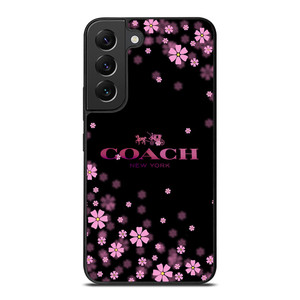 COACH FLOWERS PURPLE Samsung Galaxy S22 Plus Case Cover COACH FLOWERS PURPLE Samsung Galaxy S22 Plus Case Cover