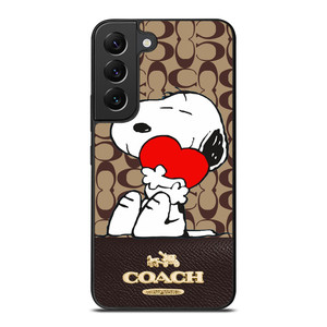 COACH NEW YORK SNOOPY Samsung Galaxy S22 Plus Case Cover COACH NEW YORK SNOOPY Samsung Galaxy S22 Plus Case Cover