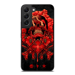 GEARS OF WAR SKULL RED Samsung Galaxy S22 Plus Case Cover GEARS OF WAR SKULL RED Samsung Galaxy S22 Plus Case Cover
