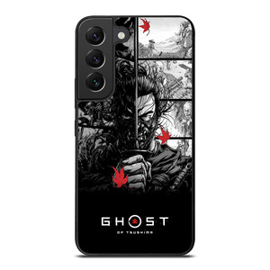 GHOST OF TSUSHIMA LOGO BLACK WHITE Samsung Galaxy S22 Plus Case Cover GHOST OF TSUSHIMA LOGO BLACK WHITE Samsung Galaxy S22 Plus Case Cover
