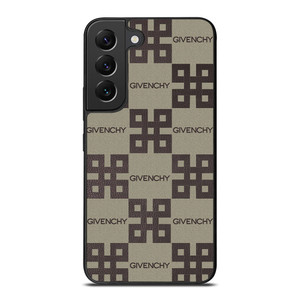 GIVENCHY LOGO COLLAGE LEATHER Samsung Galaxy S22 Plus Case Cover